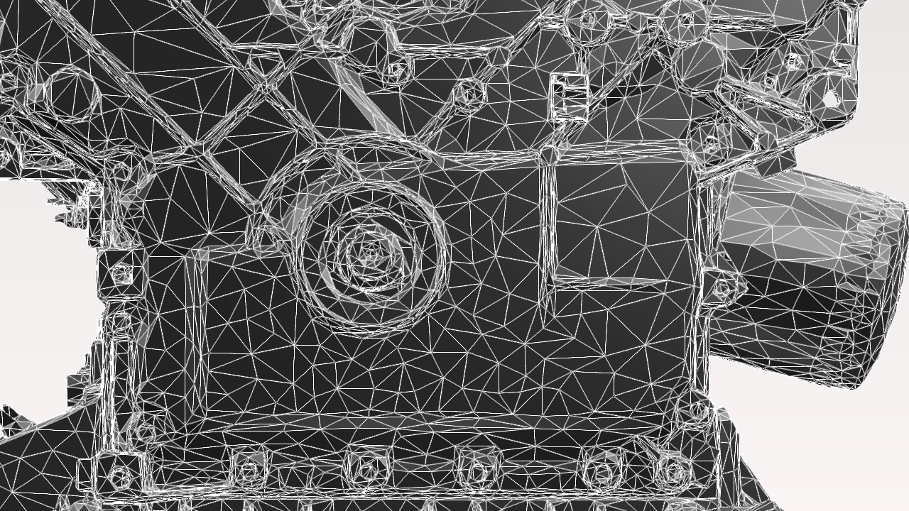 After — 최적화된 3D 모델