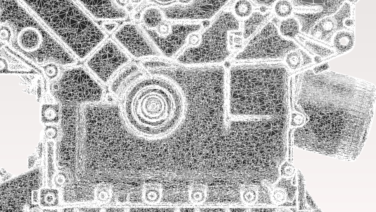 Before — 원본 3D 모델